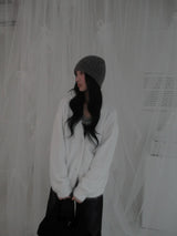 cozy knit beanie