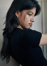 [925 silver] Deux.silver.209 / エペバンピアス (シルバー)