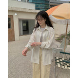 Atty Overfit Stripe Shirt
