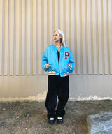 P ロゴボンバー - スカイブルー