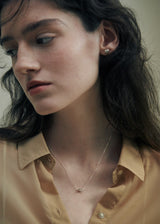 [925 silver] Deux.silver.162 / コトハートピアス