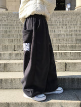 キャンプユニセックスワイドフリースパンツ (3c)