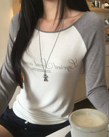 [ORIGINAL] Phase Two-Tone Raglan Long Sleeve T-Shirt