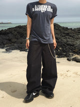 Lager Straight Non-Fade Denim Pants