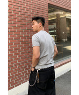 [1+1] Type Muscle Short Sleeve Tee