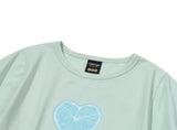 26SS★ Zesty Heart Crop Short Sleeve Tee