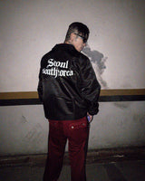 Mwoong SSK ワークコーチジャケット(ブラック)
