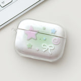 [AirPods] スターパーティクルハードケース (Green) (only case)