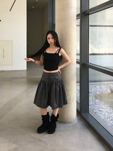 Ronnie Layered Button Top Sleeveless (3c)