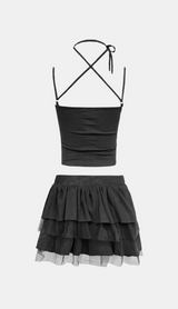 Noir Ballet Layered Set