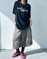 レオパードプリントデニムバミューダパンツ🐅❤