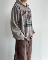 Crack Velvet Hooded Zip-Up