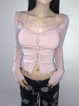 Bocchi layered top (2 color) 