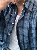 Look Glass Summer Daily Soft Check Short Sleeve Shirt