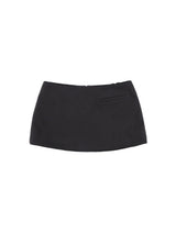 クラシックパッデドミニスカート (BLACK)