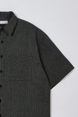 リニアストライプショートスリーブシャツ – M/L (3 Colors)