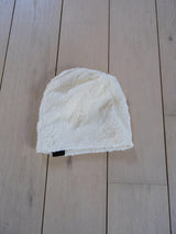 flower lace beanie
