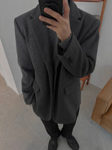 ASCLO Minimal Wool FW Blazer (2color)