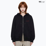 EXCLUSIVE HOODIE ZIP-UP 2 SET [BLACK]