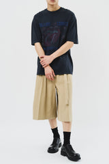 Mine Belted Half Pants (2color)