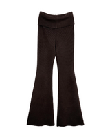 ben over low ribbed bootcut knit pt