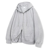 2wayオーバーサイズジップアップフーディー - 2COLOR