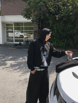No.1433 B crop hood T (3color)