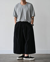 SF HESS WIDE PANTS BK