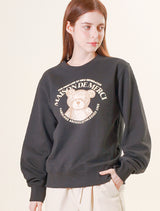 UNISEX Bare Friends レギュラーフィットスウェットシャツ ブラック (FCF1TS322M)