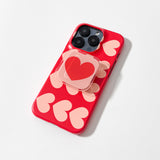 ハートパターン (Matt Phone Case)