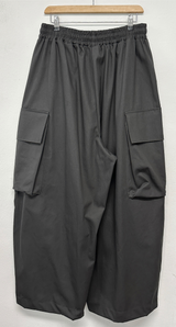 BIG BIG COTTON CARGO BALLOON WIDE OVER PANTS 🖤🩶🤎 - 3 COLORS