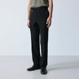 2way hidden extend bootcut slacks black