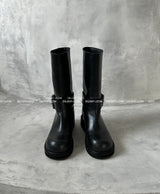 バックル4 cm ミドルブーツ
