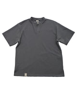 S-Cオープンヘンリーネック 1/2 TEE (Charcoal)