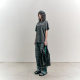 Compatible Check Banding Pants (GRAY)