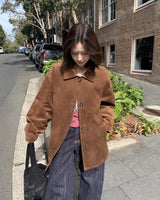 [ORIGINAL] Wound Suede Middle Jacket