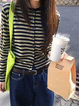 Halsey Stripe Knit Cardigan