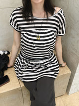 Kitsch Stripe Two-Way Dress (2c)