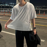 LMN マッシュクールクールオーバーフィット半袖Tシャツ (4 colors)