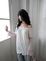 frill off long t