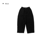 Forman Corduroy Brushed Adjust Wide Pants