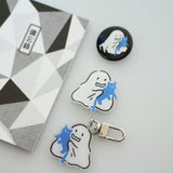 Magnet ghosts and cats