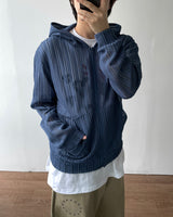 Third Punching Hood Zip-Up
