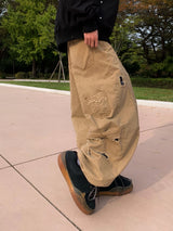 Malenti Cut Wide Balloon Pants 2C