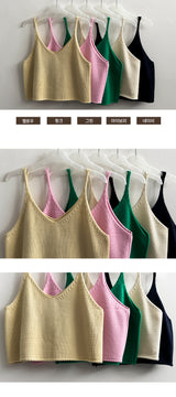 Carina Knitted Bustier Vest