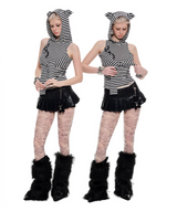 IN STOCK | KARI CAT EARS HOODED TOP (CAN BE WORN 2 WAYS)