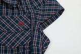 Dallas Ruby Slim-Fit Plaid Shirt 231932896