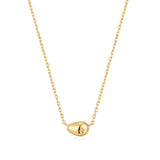 [Worn by Karina, Chuu, Bomi, Yul] ペブル925シルバーネックレスN043-04G