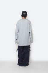 string pocket nylon pants