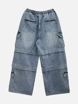 Jerra Multi-Pocket Denim Pants 2C
